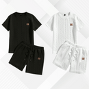 KIT 2 Conjuntos Streetwear |Camisa+Bermuda|