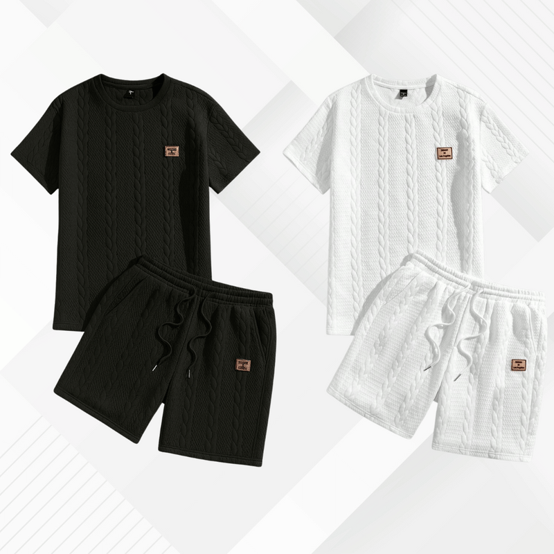KIT 2 Conjuntos Streetwear |Camisa+Bermuda|