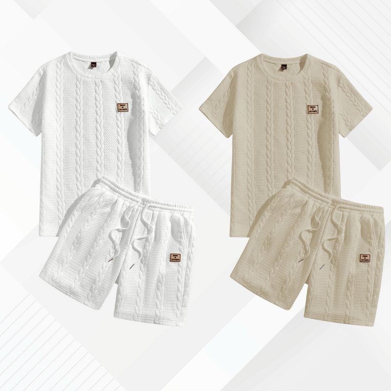KIT 2 Conjuntos Streetwear |Camisa+Bermuda|