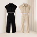 KIT 2 Conjuntos Lili |Cropped + Calça|!