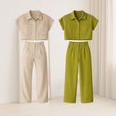 KIT 2 Conjuntos Lili |Cropped + Calça|!