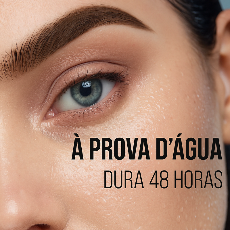 Femme Stamp: Kit Para Sobrancelhas Perfeitas - BRINDE 10 Moldes