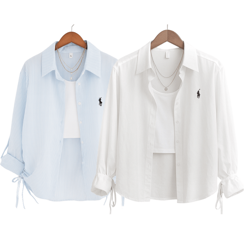 Camisa Feminina R. Lauren Oxford |Oferta 2 por 1|'