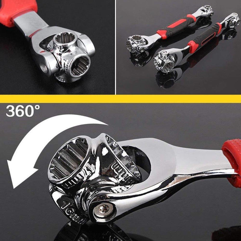 Chave Universal em Aço Carbono 48 em 1 - TorqueMax