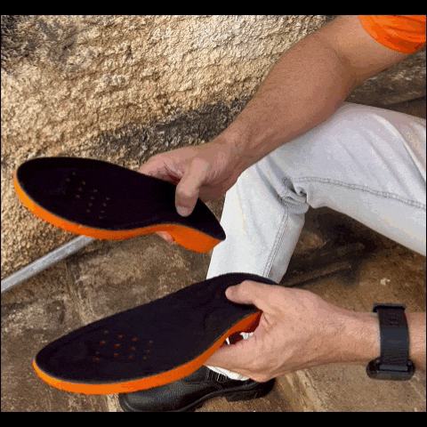 KIT 2 Pares de Palmilha Ortopédica de Gel P.U - Vitalis Sport™