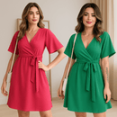 Vestido Bella em Tecido Premium - 2 unidades!