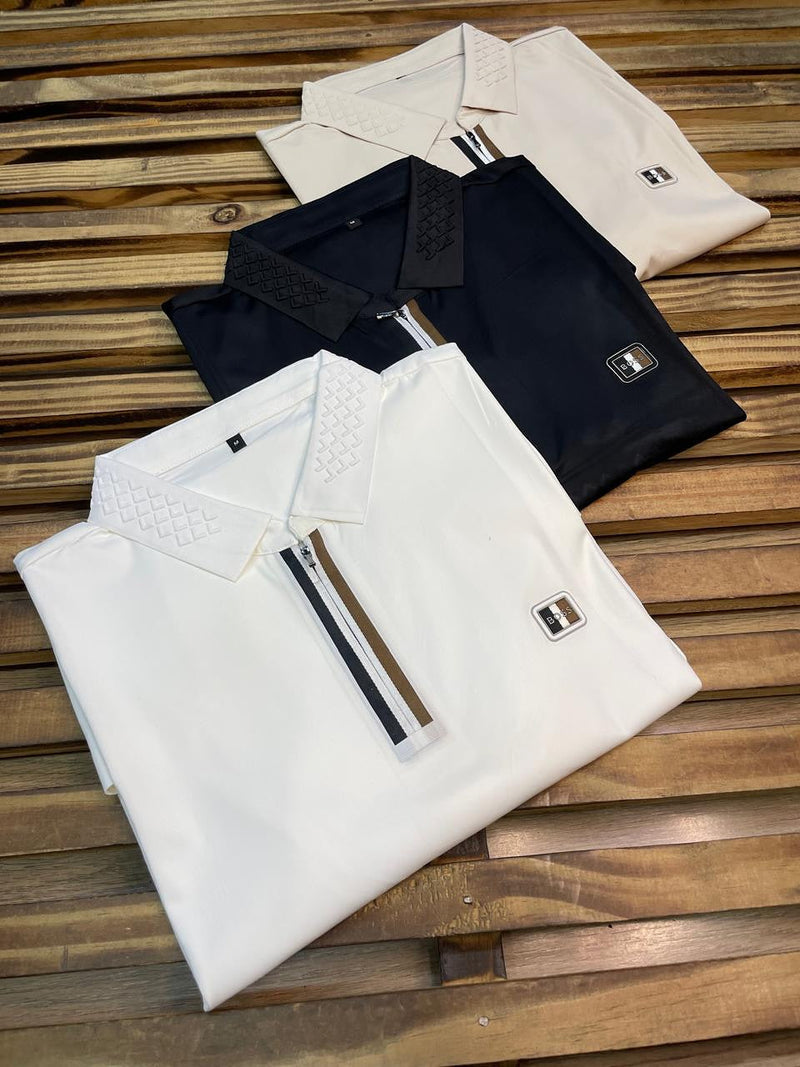 [Compre 2 Leve 4] - Camisas Polo BOSS Ziper!