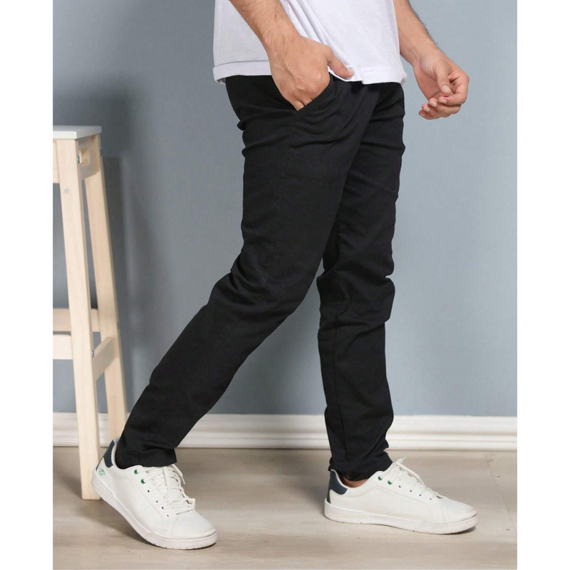 Calça Reta Masculina em Sarja [Kit 4 Unidades]!