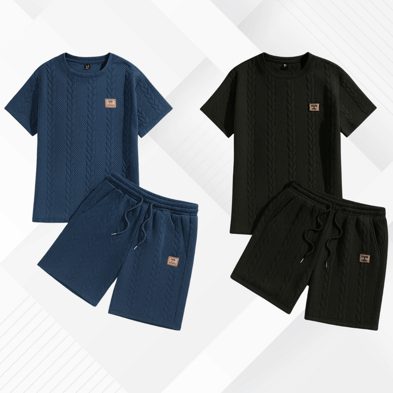KIT 2 Conjuntos Streetwear |Camisa+Bermuda|