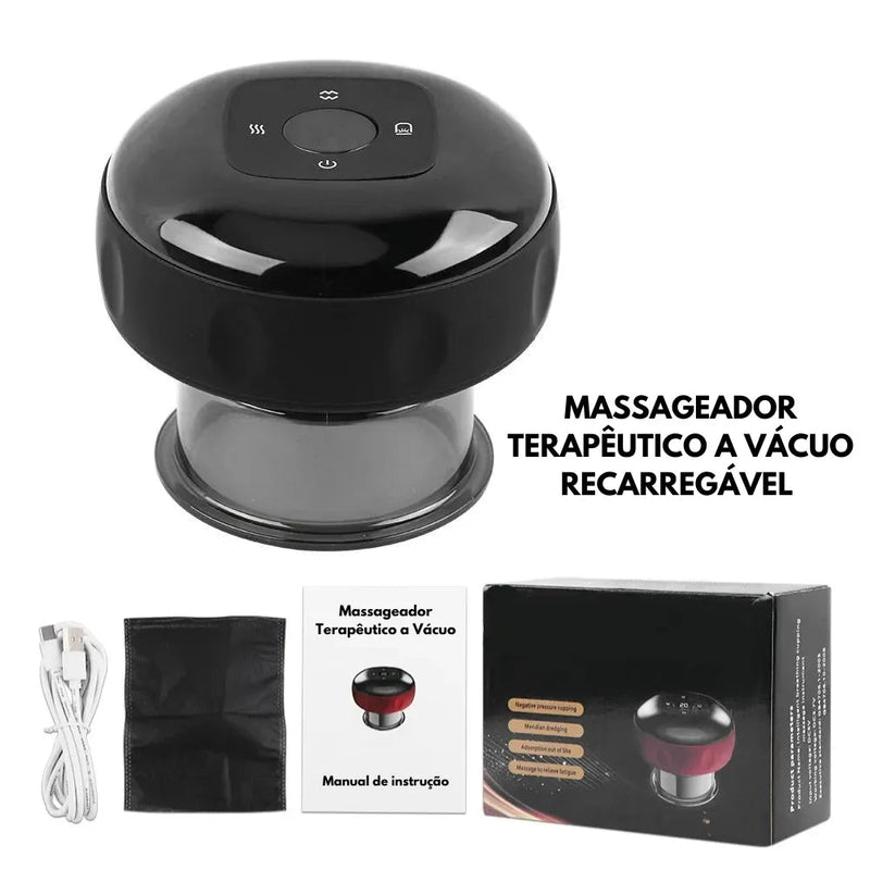Massageador Terapêutico a Vácuo - VacuumTech Pro