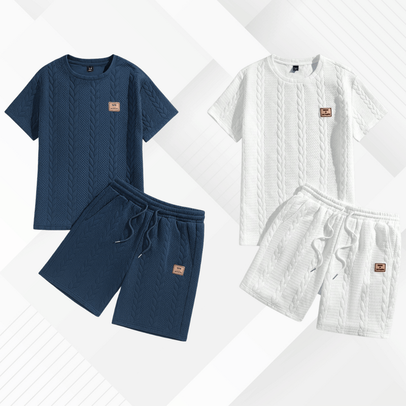 KIT 2 Conjuntos Streetwear |Camisa+Bermuda|
