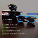 Carretilha Abu Garcia Black Max3 anti-cabeleira + Óculos