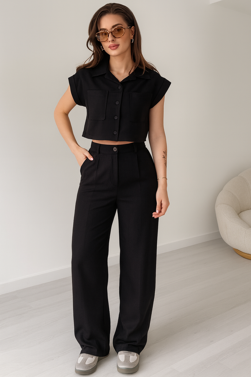 KIT 2 Conjuntos Lili |Cropped + Calça|!