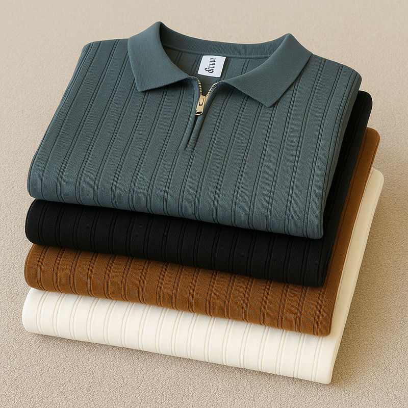 |KIT 4| - Camisa Polo Stanford Ziper!