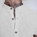 |Kit 2| Camisas Gola Padre em Tecido Premium Anti Amasso.