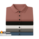 Camisas Polo em Tecido Premium Ice Silk! |COMPRE 3 & LEVE 5|