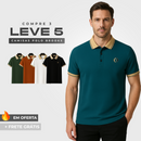 Compre 3 Leve 5 - Camisa Polo Brooks em Tecido Ice Fresh