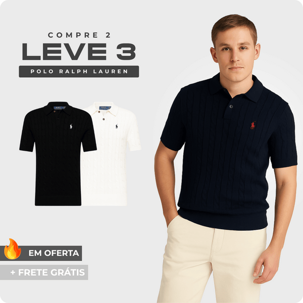 [Combo 3] - Camisa Polo RL Estilo Old Money!