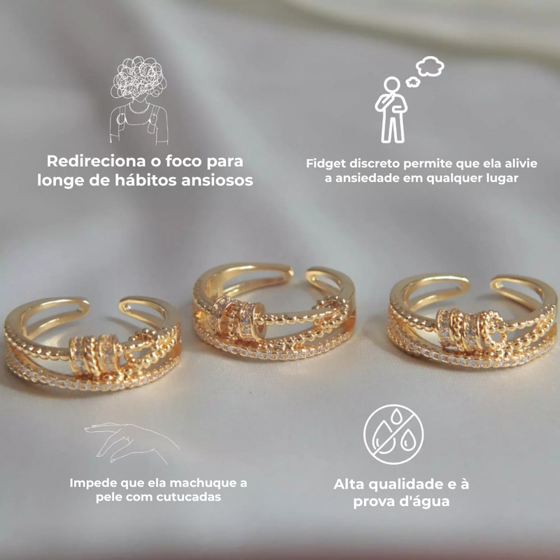 Para Minha Filha - Anel Anti Ansiedade