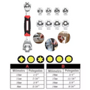 Chave Universal em Aço Carbono 48 em 1 - TorqueMax