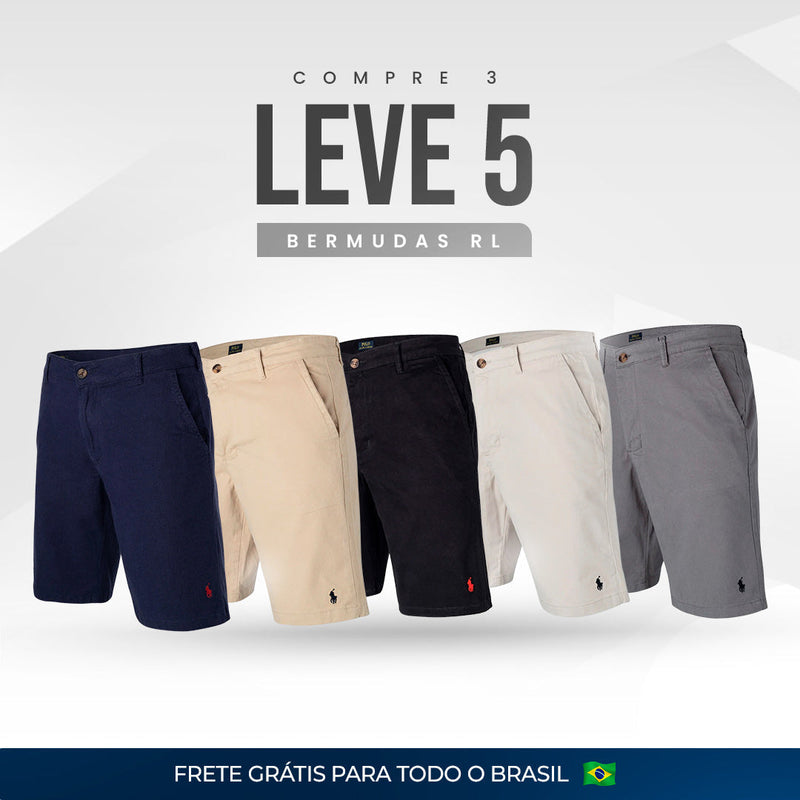 [Combo 5] Bermudas Sarja RL!